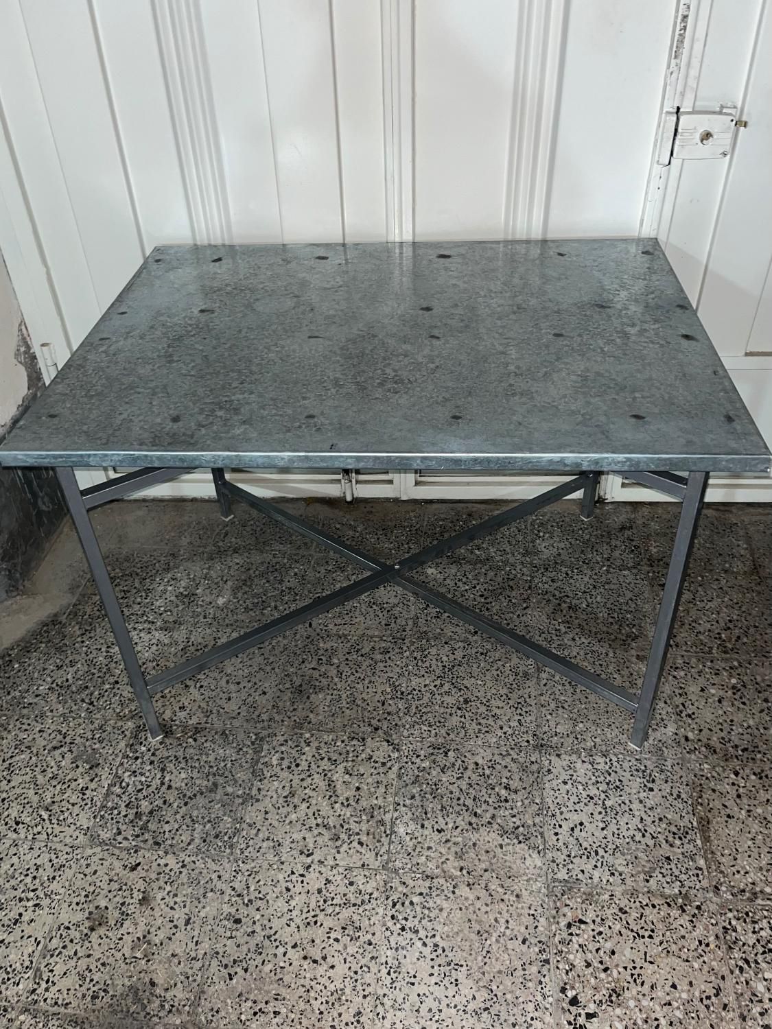 میز تاشو گالوانیزه|میز و صندلی غذاخوری|چادگان, |دیوار