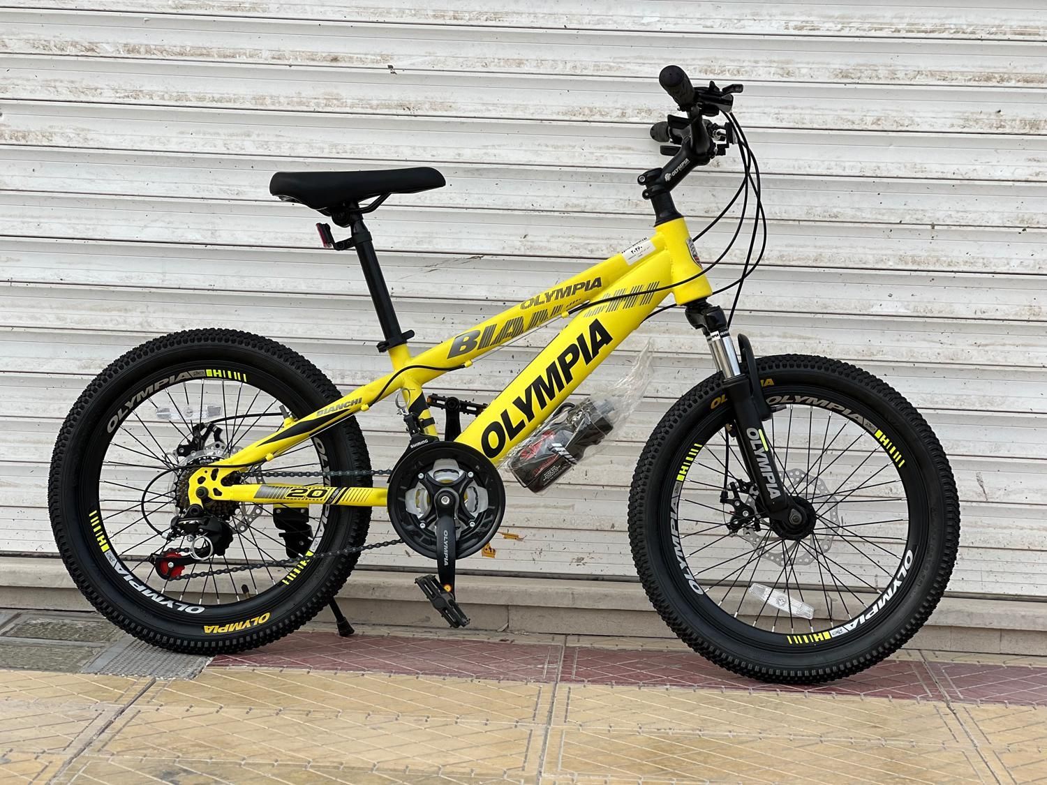 دوچرخه المپیا بیانچی سایز 26|دوچرخه، اسکیت، اسکوتر|رباطکریم, رباطکریم|دیوار