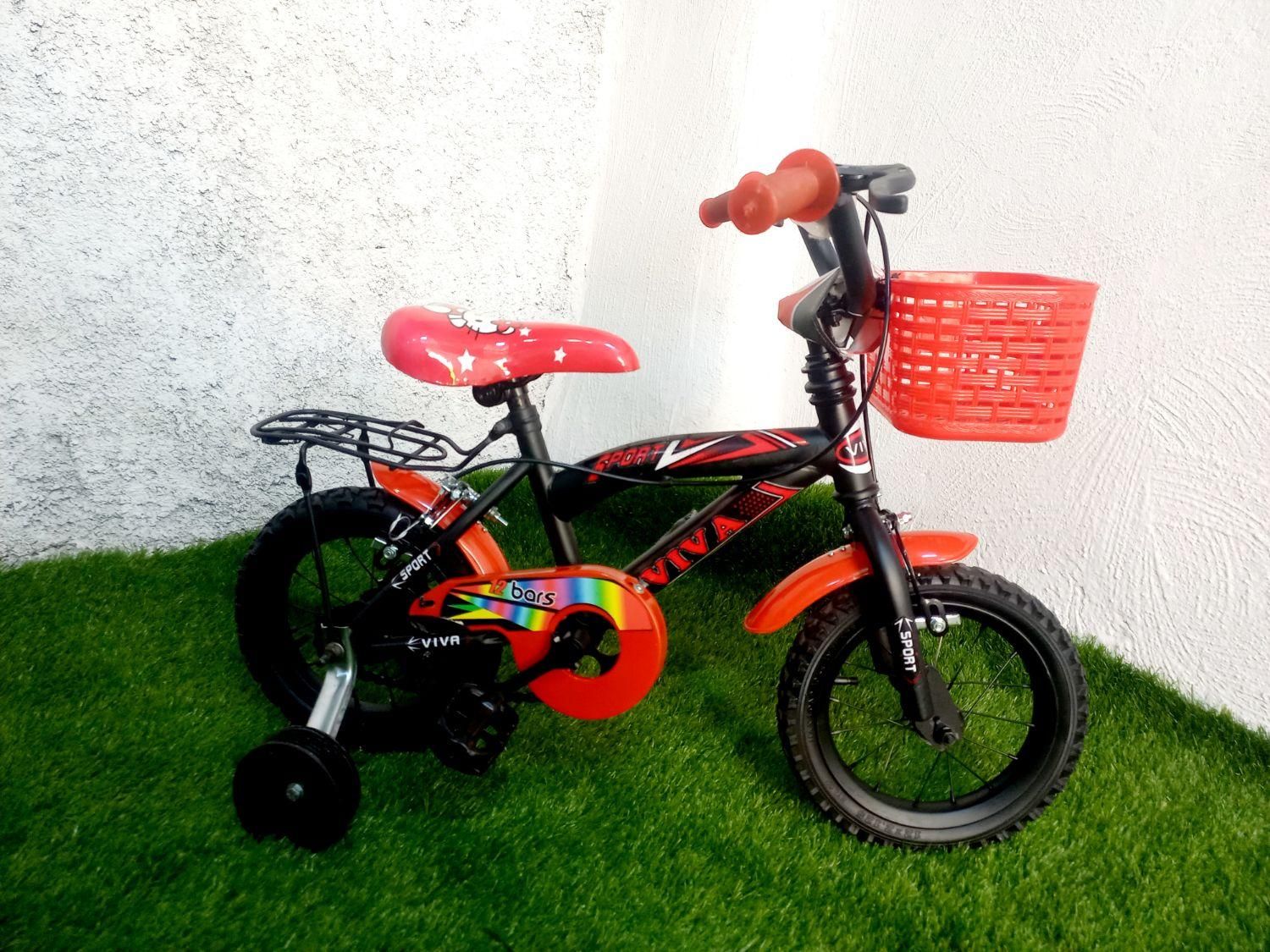 دوچرخه viva تمیز سایز۱۲|دوچرخه، اسکیت، اسکوتر|مشهد, شفا|دیوار