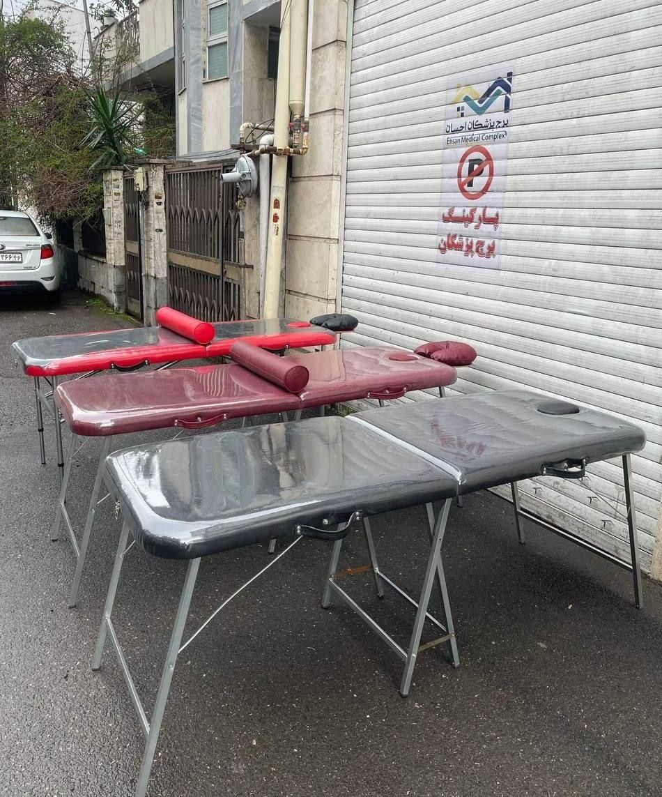 تخت ماساژ پرتابل تاشو|آرایشی، بهداشتی، درمانی|رشت, گلسار|دیوار