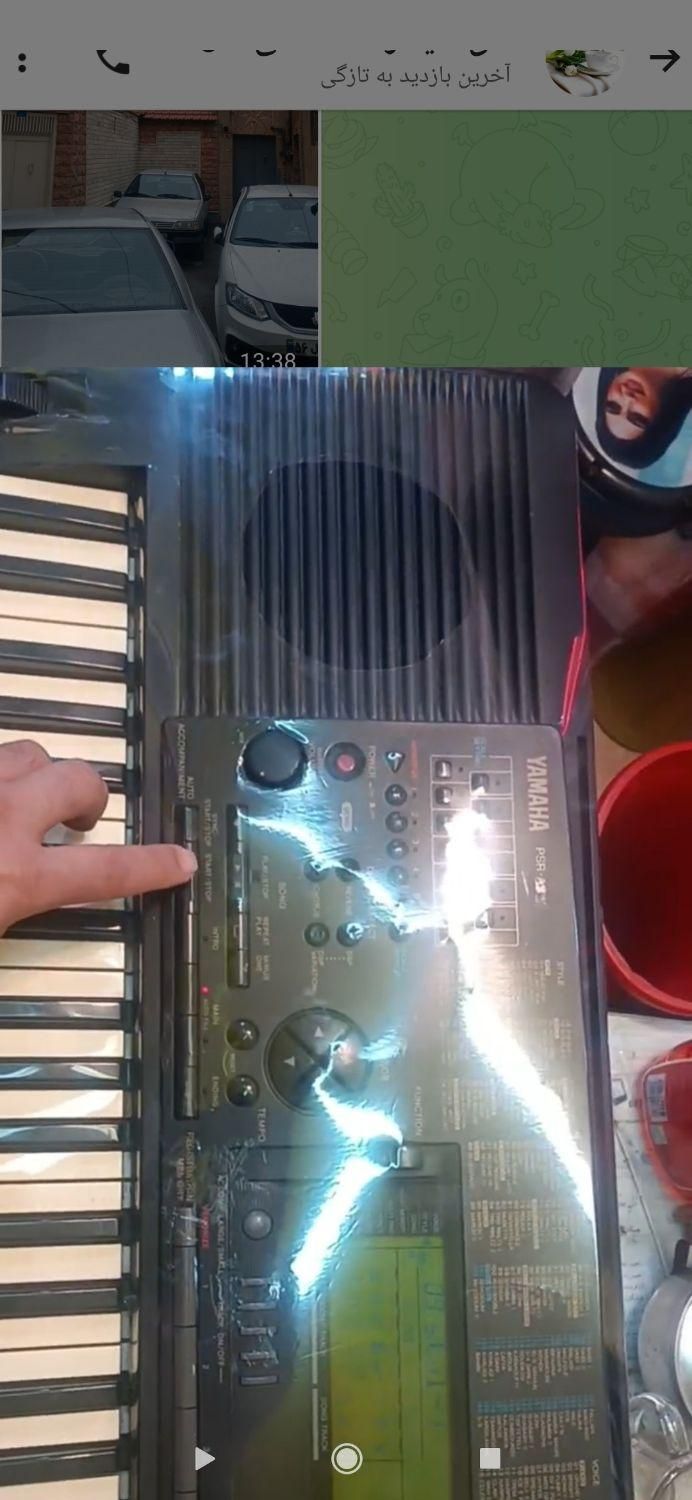 ارگ خیلی تمیز|پیانو، کیبورد، آکاردئون|تبریز, |دیوار