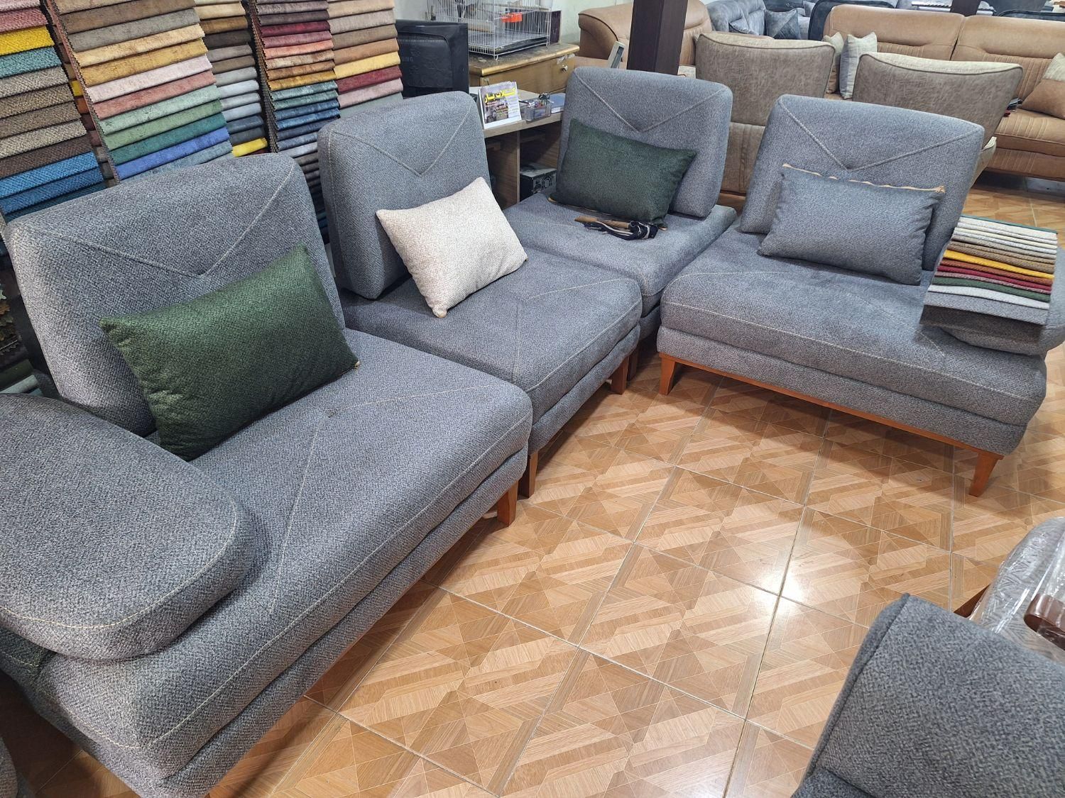 مبل راحتی ال ۸نفره|مبلمان خانگی و میز عسلی|مشهد, خواجه ربیع|دیوار