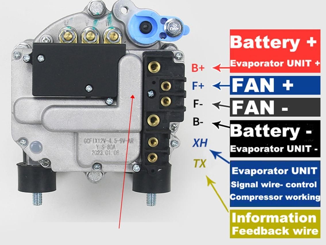 کمپرسور برقی کولر خودرویی|قطعات یدکی و لوازم جانبی|تهران, حسنآباد|دیوار