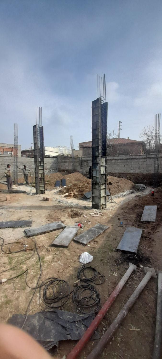 ساختمان اسکلت بتن آرماتوربندی|خدمات پیشه و مهارت|آزادشهر, |دیوار