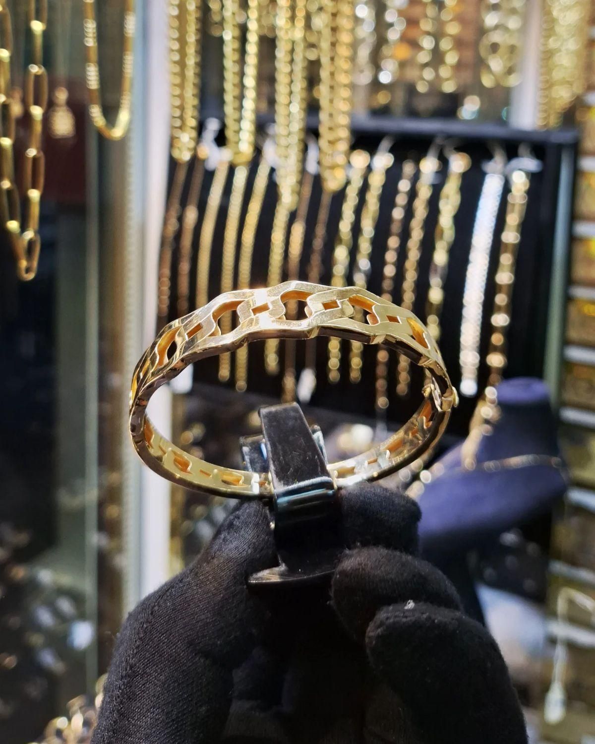 دستبند النگویی بدون اجرت ومالیات فقط با ۵درصد|جواهرات|رشت, فلسطین|دیوار
