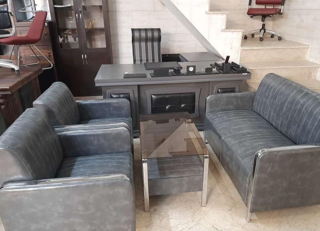 ست مبل اداراتی خلبانی استوانه ای مشاور املاک|دفتر کار|کرج, برغان|دیوار