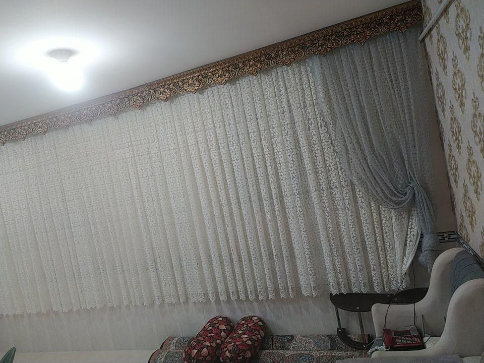پرده ابریشم در حد نو|پرده، رانر، رومیزی|سنندج, |دیوار