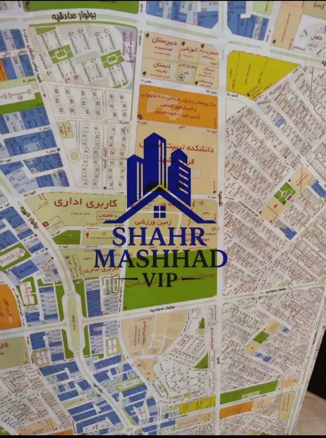 زمین، کلنگی ۲۰۴ متر، گلشن، قابل تهاتر|فروش زمین و ملک کلنگی|مشهد, هنرستان|دیوار
