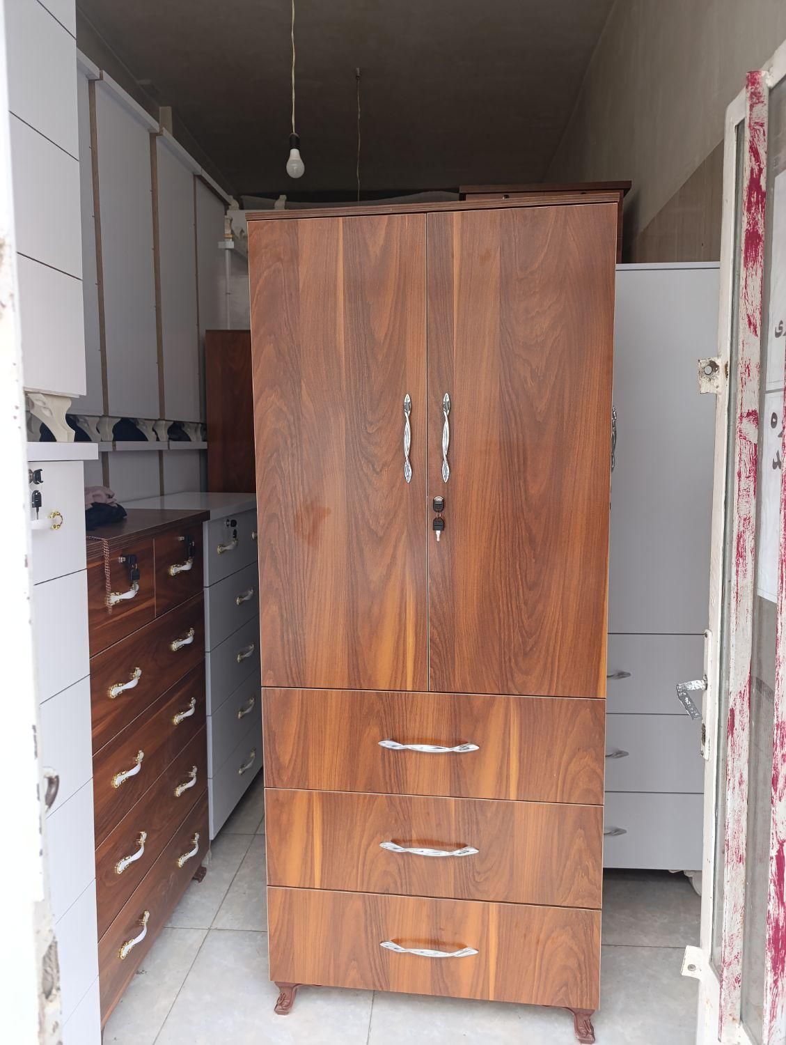 کمد دو درب لباس جا دار|جاکفشی، کمد، دراور|تبریز, |دیوار