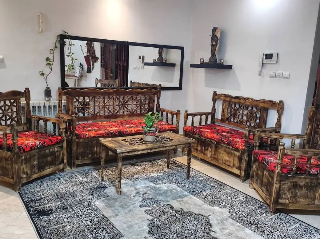 مبل سنتی روستیک کمجا ۷نفره باکسدار (تولیدی)|مبلمان خانگی و میز عسلی|تهران, جنت‌آباد جنوبی|دیوار