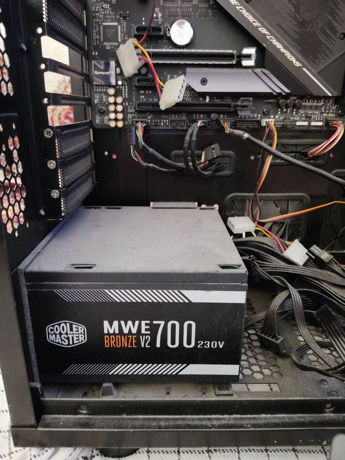 کیس گیمینگ و رندرینگ حرفه ای x570-F ROG + 3400G|رایانه رومیزی|تهران, سعادت‌آباد|دیوار