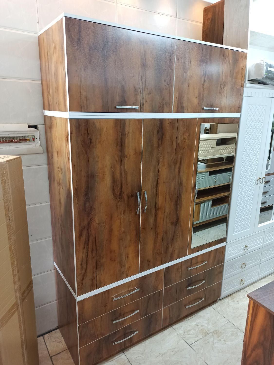 کمد ۲درب وکیوم ستاره|جاکفشی، کمد، دراور|کاشان, آیت الله سعیدی|دیوار