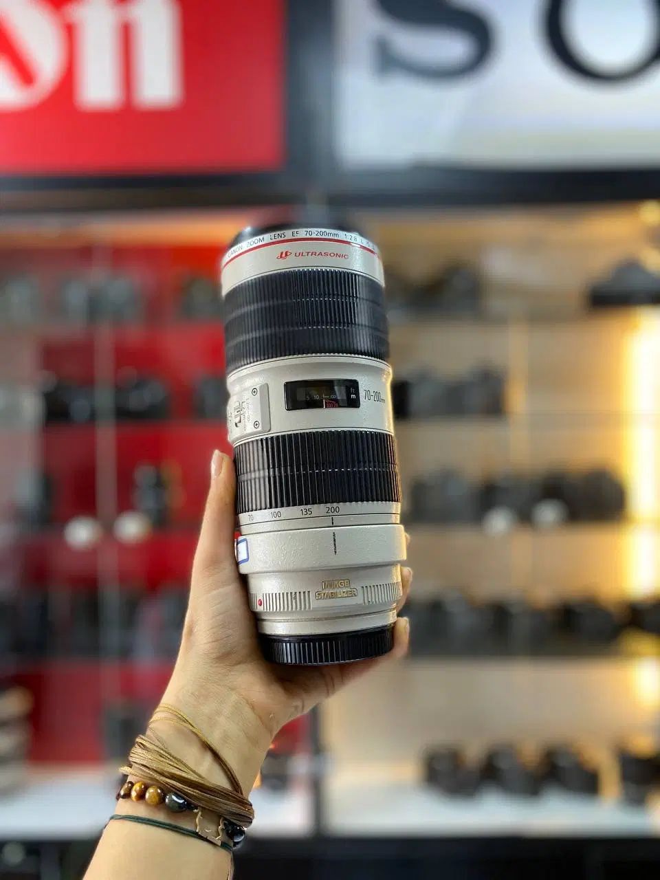 لنز کانن Canon 70-200mm f2.8 ii|دوربین عکاسی و فیلم‌برداری|تهران, بازار|دیوار