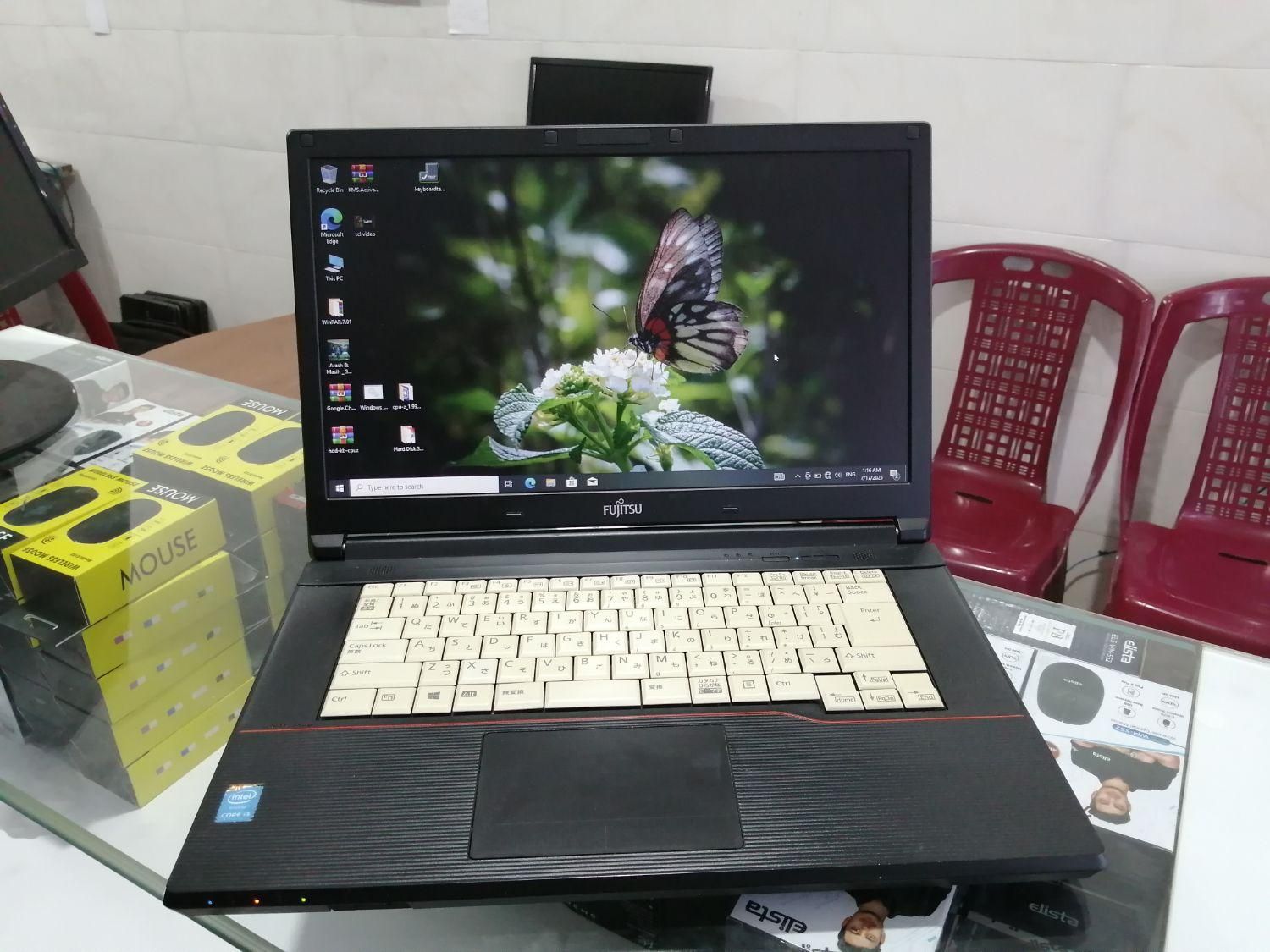 لپتاپ ژاپنی فوجیتسو core i3 نسل4 رم8 تولید2016|رایانه همراه|سراوان, |دیوار