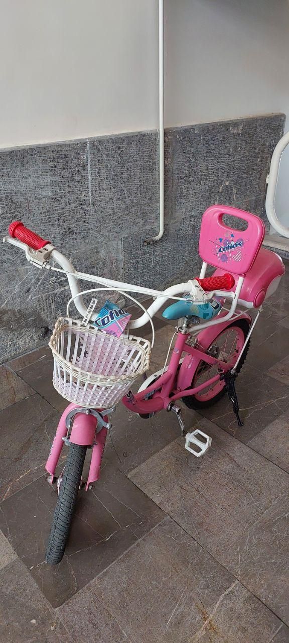 دوچرخه دخترانه سایز 16|دوچرخه، اسکیت، اسکوتر|تهران, تهرانپارس غربی|دیوار