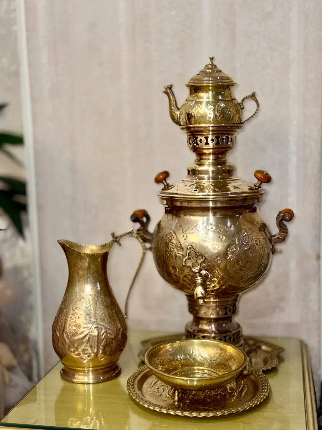 سماور ذغالی ۶لیتری نو|سماور، چای‌ساز، قهوه‌ساز|تهران, جیحون|دیوار