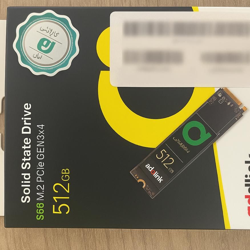 هارد SSD 512 گیگابایت M2|قطعات و لوازم جانبی رایانه|شیروان (خراسان), |دیوار