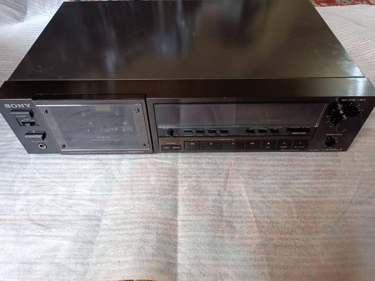 دک سونی 3HEAD TC-K555ESII|سیستم صوتی خانگی|تهران, ارامنه|دیوار