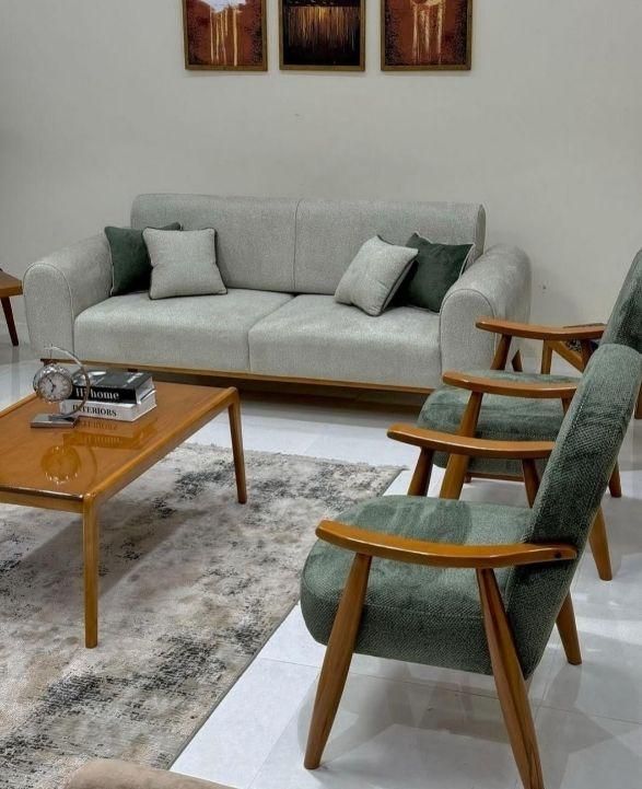 مبل صدفی چوبی|مبلمان خانگی و میز عسلی|یزد, |دیوار