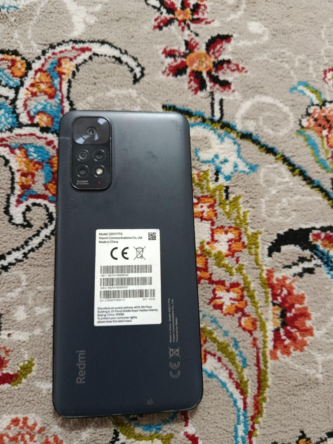 شیائومی Redmi Note 11 با حافظهٔ ۱۲۸ گیگابایت|موبایل|مشهد, انصار|دیوار