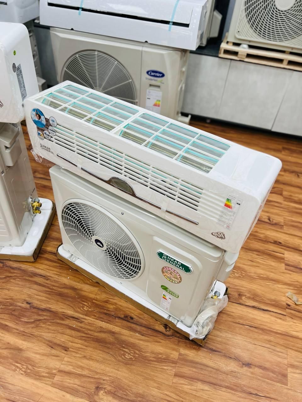 کولرگازی۲۴ هزار جنرال شکار موتور گری طرح لبخند|کولر گازی و فنکوئل|بانه, |دیوار