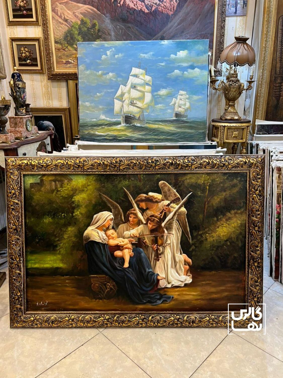 تابلو نقاشی/ طرح متنوع /کد ۹۹۹۰|تابلو، نقاشی، عکس|تهران, جنت‌آباد شمالی|دیوار