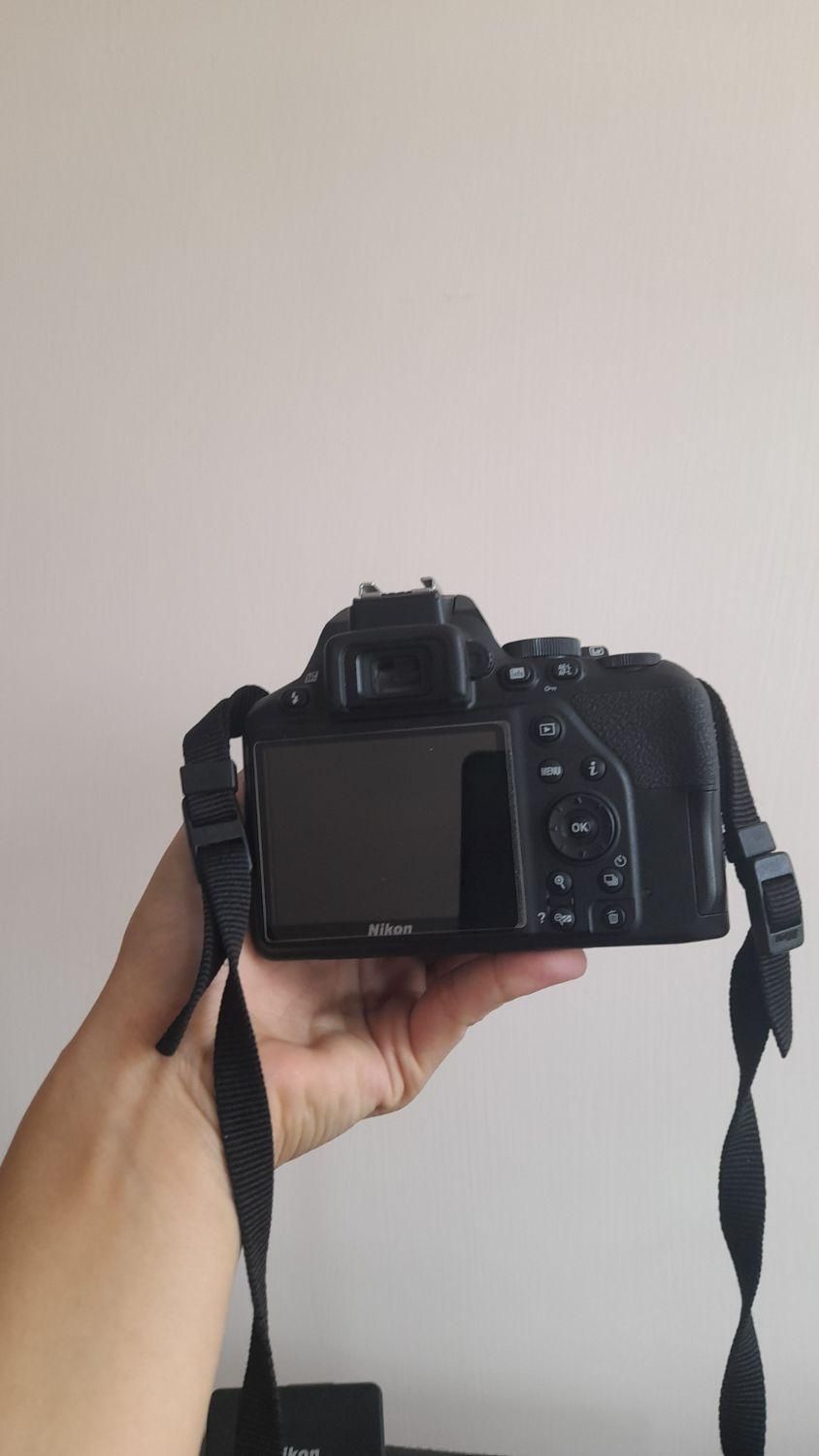 دوربین Nikon D3500 + لنز 18-55m تمیز و کم‌کارکرد|دوربین عکاسی و فیلم‌برداری|نجف‌آباد, نجف‌آباد|دیوار
