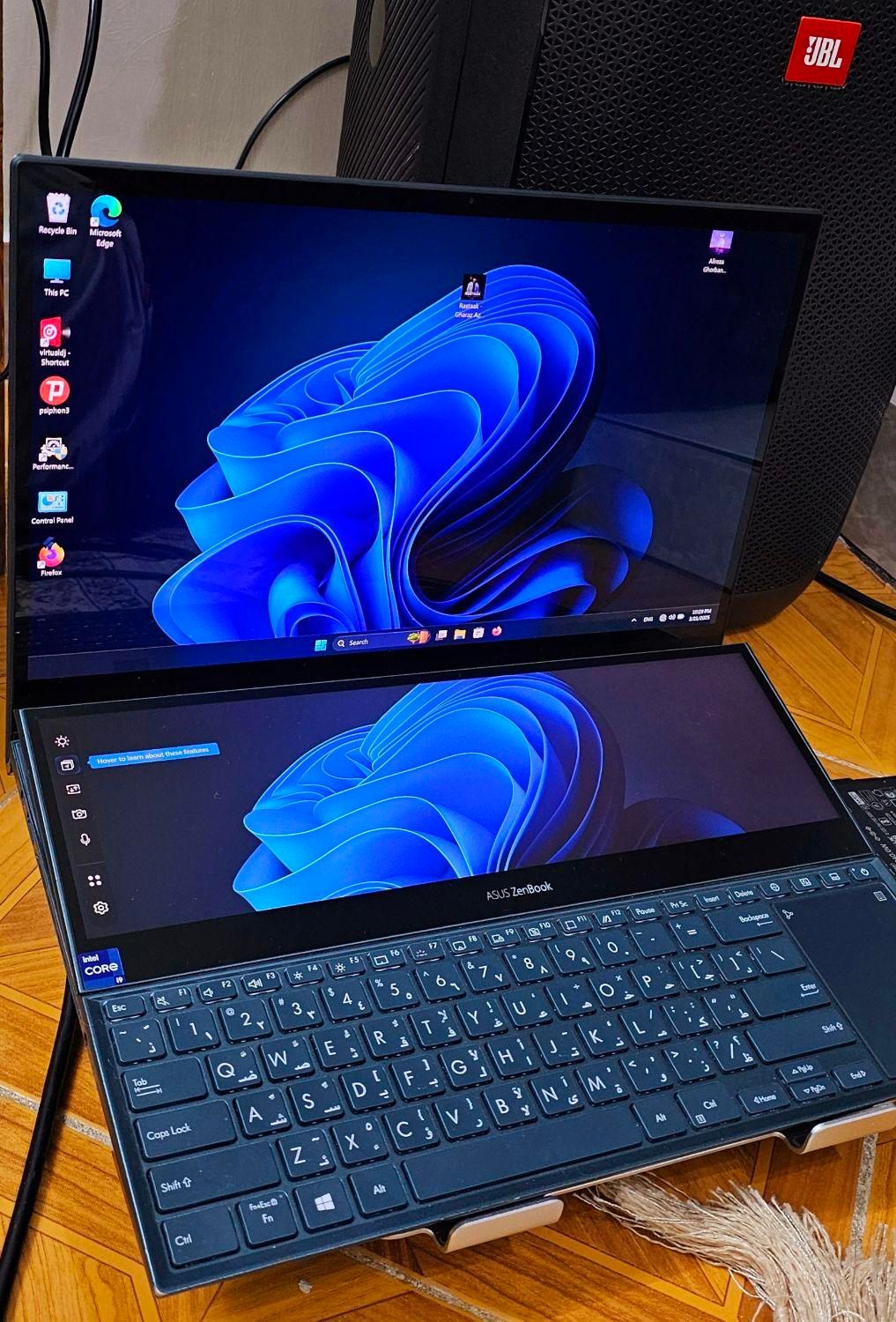 asus zenbook i9 3080 گیمینگ لمسی 4k|رایانه همراه|تهران, آرژانتین|دیوار