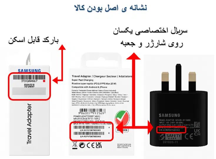 شارژر 25 وات سوپر فست اورجینال اصلی با گارانتی|لوازم جانبی موبایل و تبلت|تهران, جهاد|دیوار