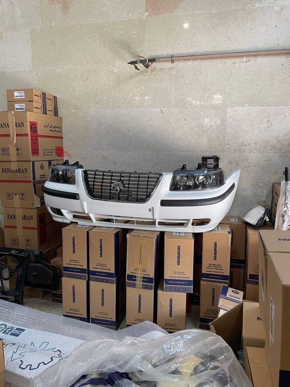 چراغ جلو آکبند سمند دودی اسپرت فابریکی ( نو )|قطعات یدکی و لوازم جانبی|تهران, طیب|دیوار