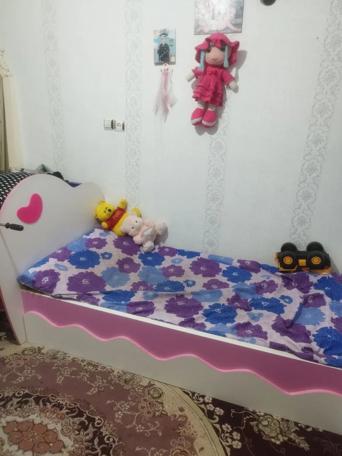 سرویس چوب نوجوان|تخت و سرویس خواب|مشهد, طبرسی شمالی|دیوار