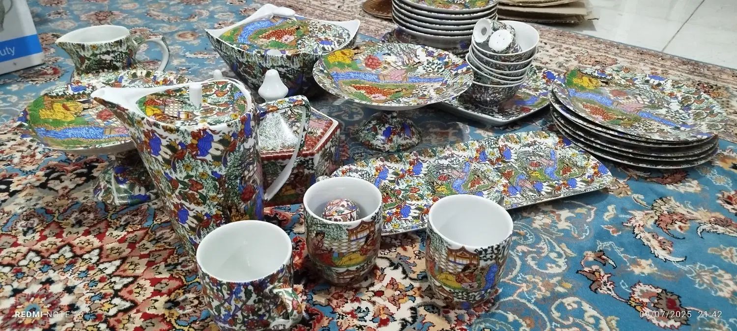 سرویس چینی اوزاکا ژاپن|ظروف سرو و پذیرایی|کرج, کیانمهر|دیوار