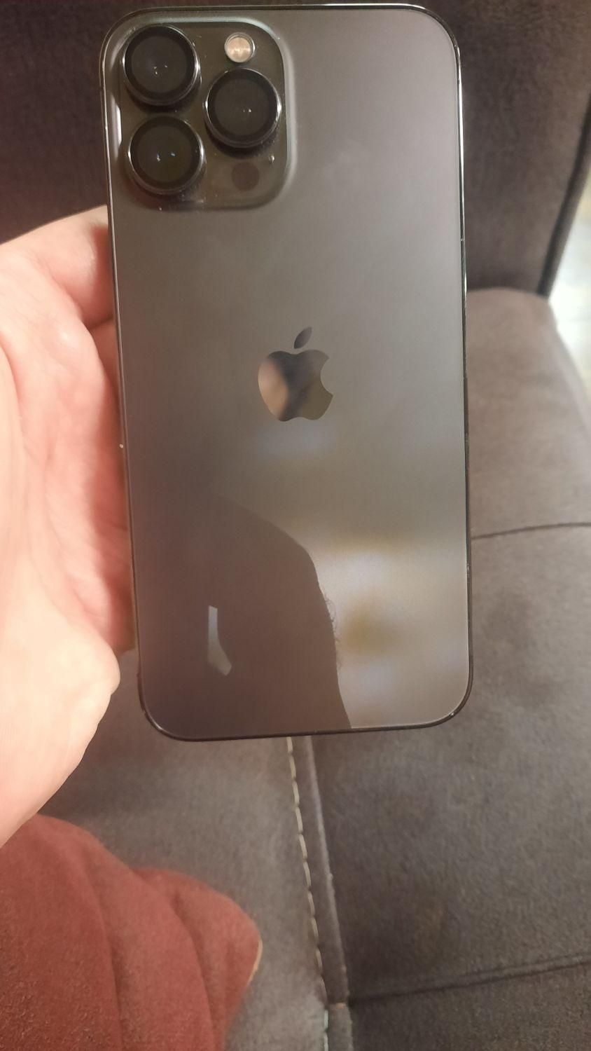 اپل iPhone 13 Pro Max با حافظهٔ ۲۵۶ گیگابایت|موبایل|قم, زنبیل آباد|دیوار