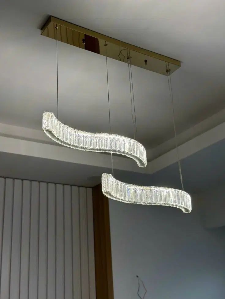 لوستر الماس. کهکشانی لاینر موج. AC light|لوستر و چراغ آویز|تهران, سنگلج (شاپور)|دیوار