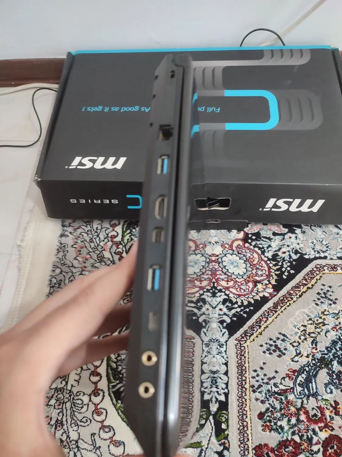 لپ تاپ msi cx62 i7گرافیک غول جیفورس|رایانه همراه|کرج, کیانمهر|دیوار