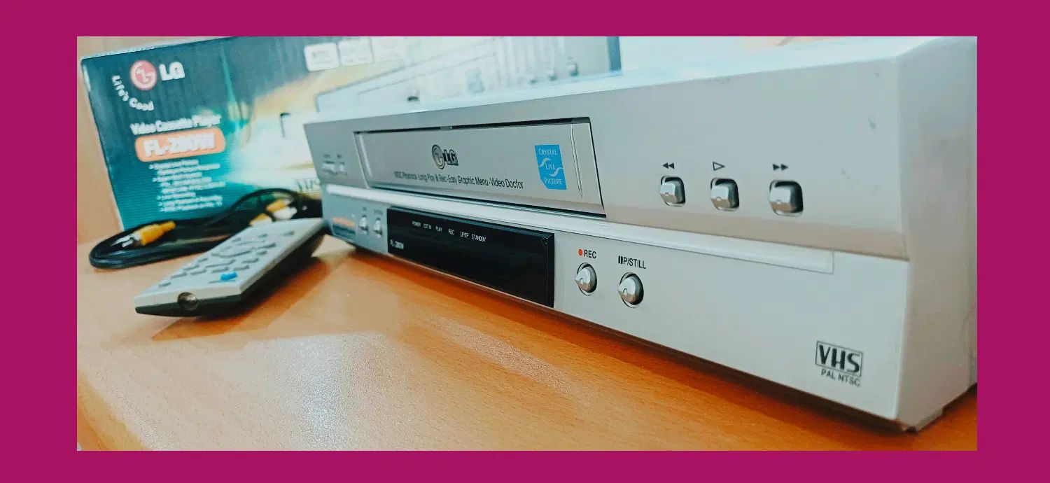پخش‌کننده نوار ویدئویی (VCR) LG مدل FL-280W|پخش‌کننده DVD و ویدیو|اصفهان, خواجو|دیوار