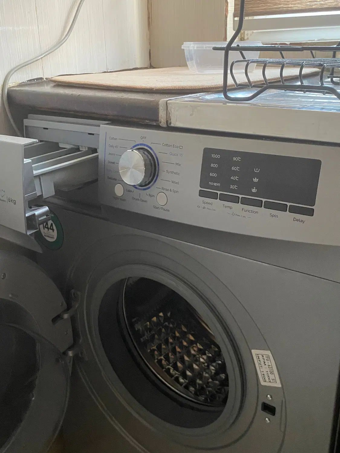 ماشین لباسشویی پاکشوما 6 کیلویی مدل TFU-66100|ماشین لباسشویی و خشک‌کن لباس|تهران, اقدسیه|دیوار