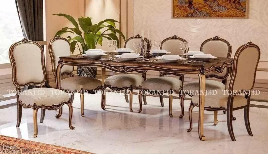 نهار خوری تمام چک/بدون سقف بازپرداخت/کد۱۱|میز و صندلی غذاخوری|مشهد, شهید قربانی|دیوار