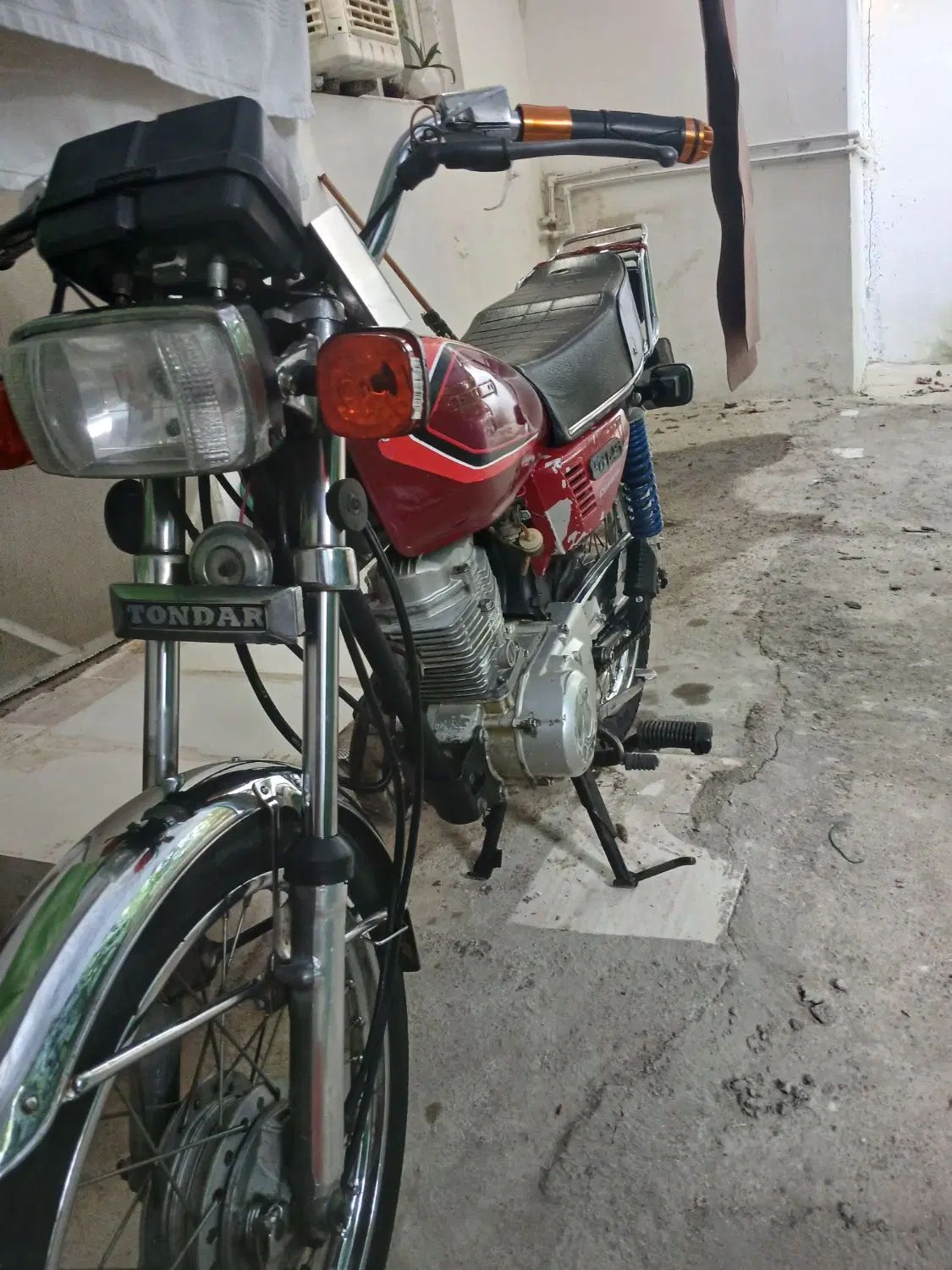 هندا ۱۲۵|موتورسیکلت|رشت, جانبازان|دیوار
