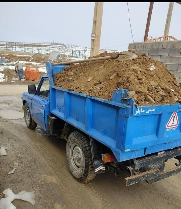 حمل خاک، نخاله ،خاکبرداری  خاک باغچه نیسان کمپرسی|خدمات حمل و نقل|مشهد, آزادشهر|دیوار