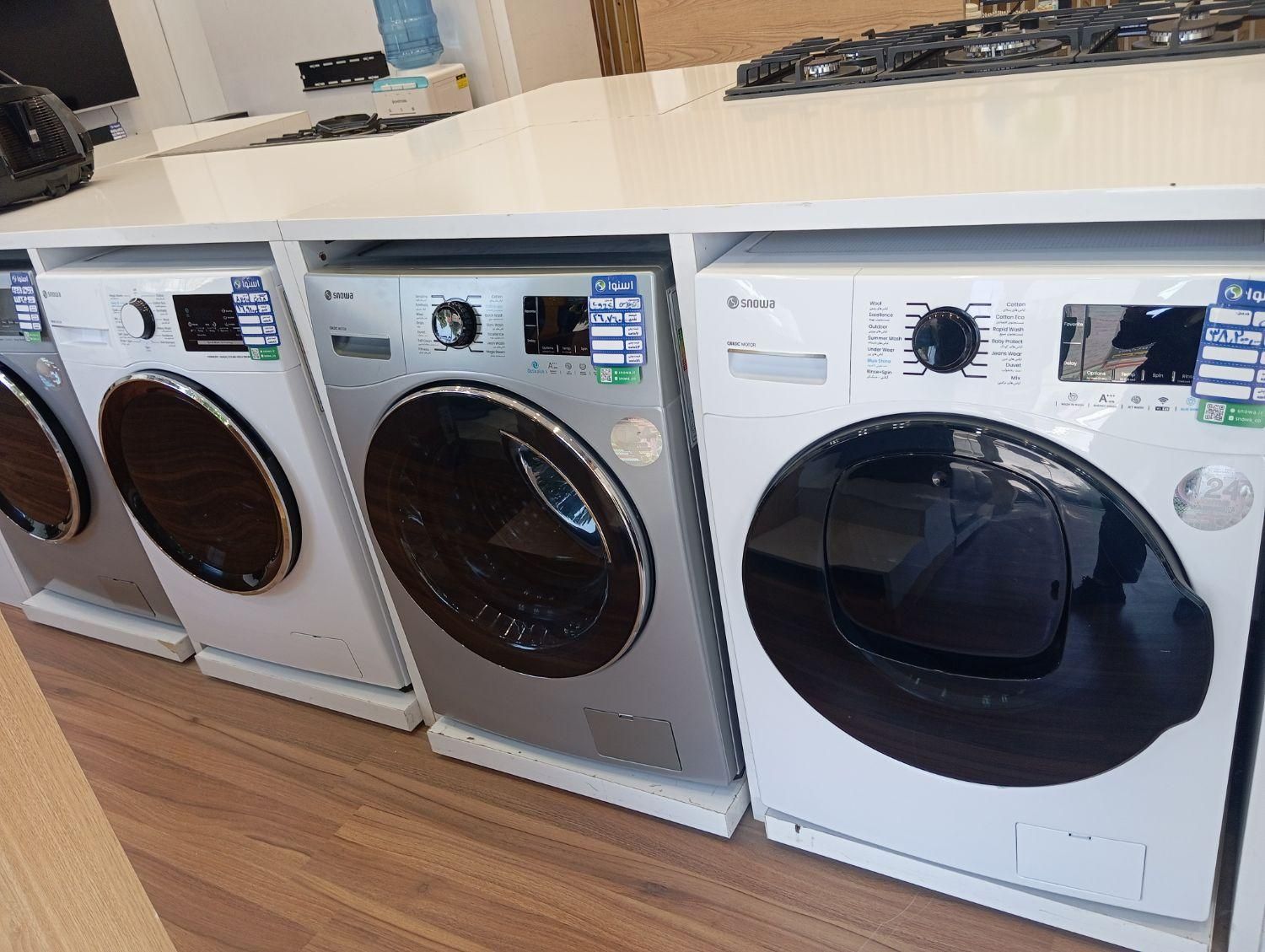 لباسشویی اسنوا مدل اکتاپلاس|ماشین لباسشویی و خشک‌کن لباس|خرم‌آباد, |دیوار