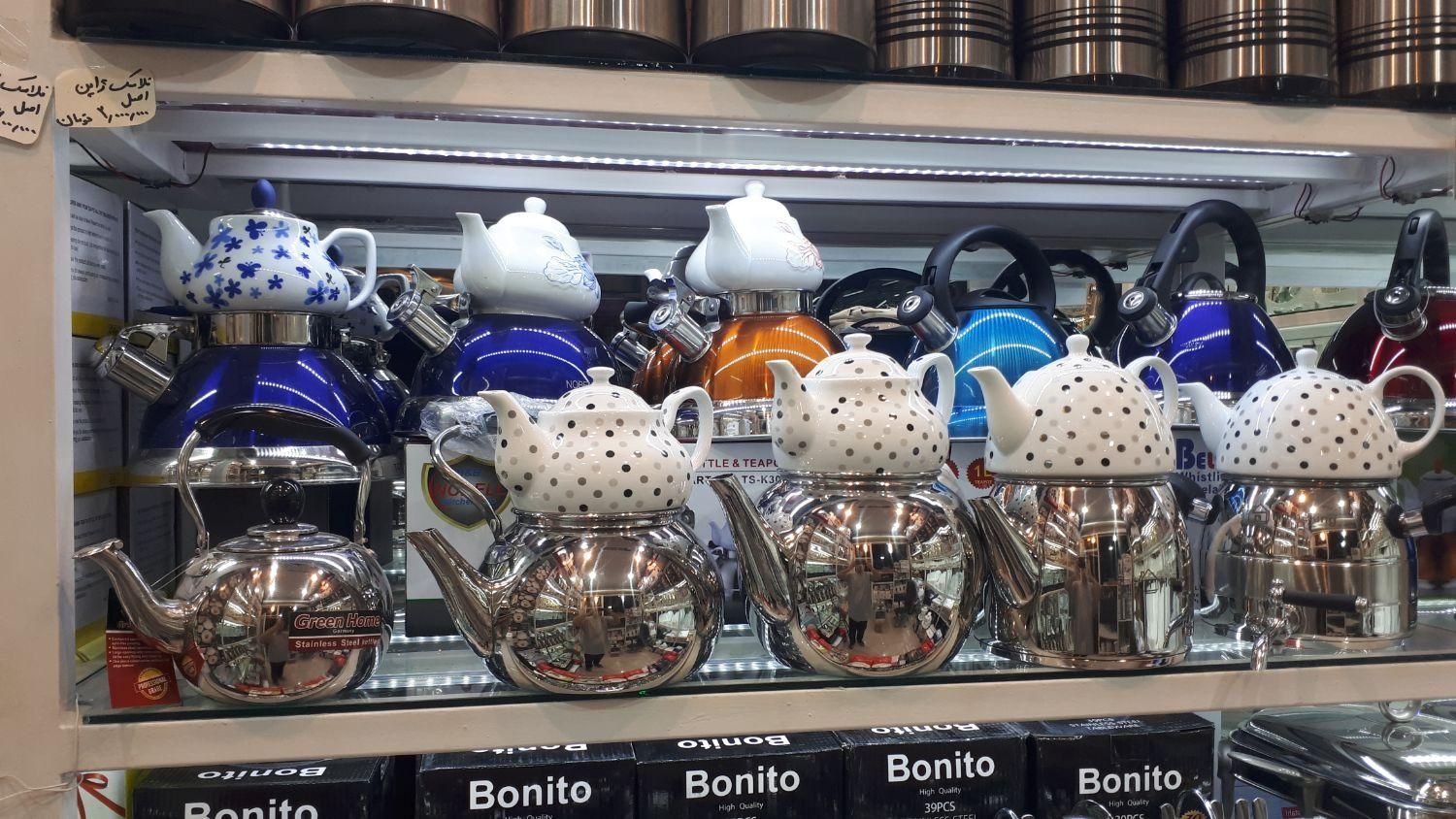 انواع کتری و کتری و قوری|قوری، کتری، قهوه‌ساز دستی|شیراز, شاهچراغ|دیوار