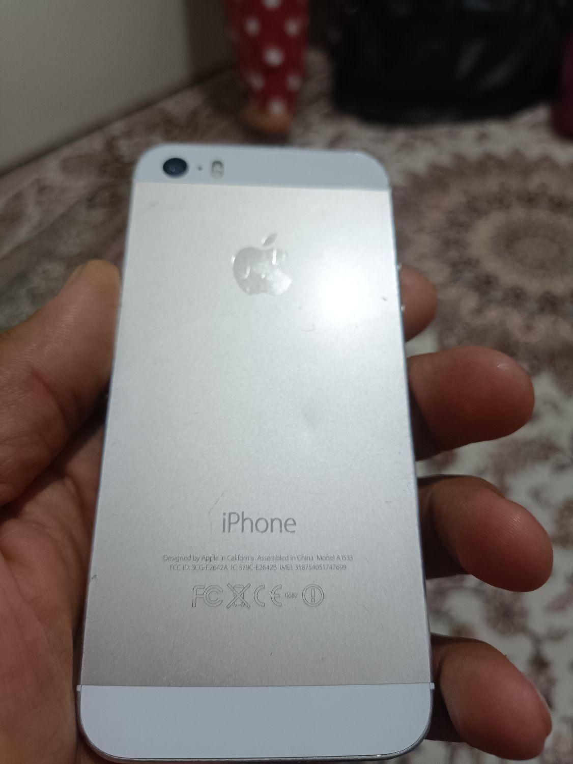 اپل iPhone 5s با حافظهٔ ۳۲ گیگابایت|موبایل|تهران, آهنگ|دیوار