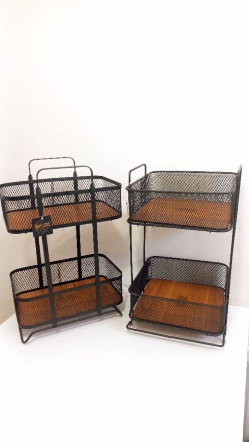 جاپیازی/استنددوطبقه نظم دهنده زیرسینک/ارایشگاه|آب‌چکان و نظم‌دهنده ظروف|تبریز, |دیوار