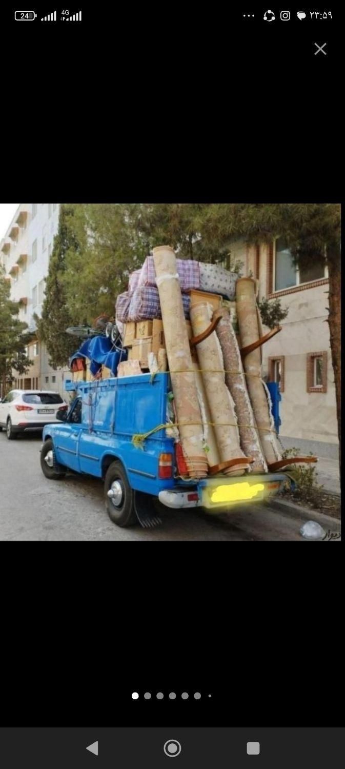 جابجایی اثاث منزل نیسان وخاورباکارگربابیمه|خدمات حمل و نقل|همدان, |دیوار