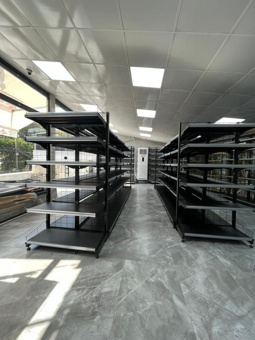 قفسه طرح ترک مشکی مخصوص فروشگاه|فروشگاه و مغازه|اهواز, ۳۰ متری|دیوار