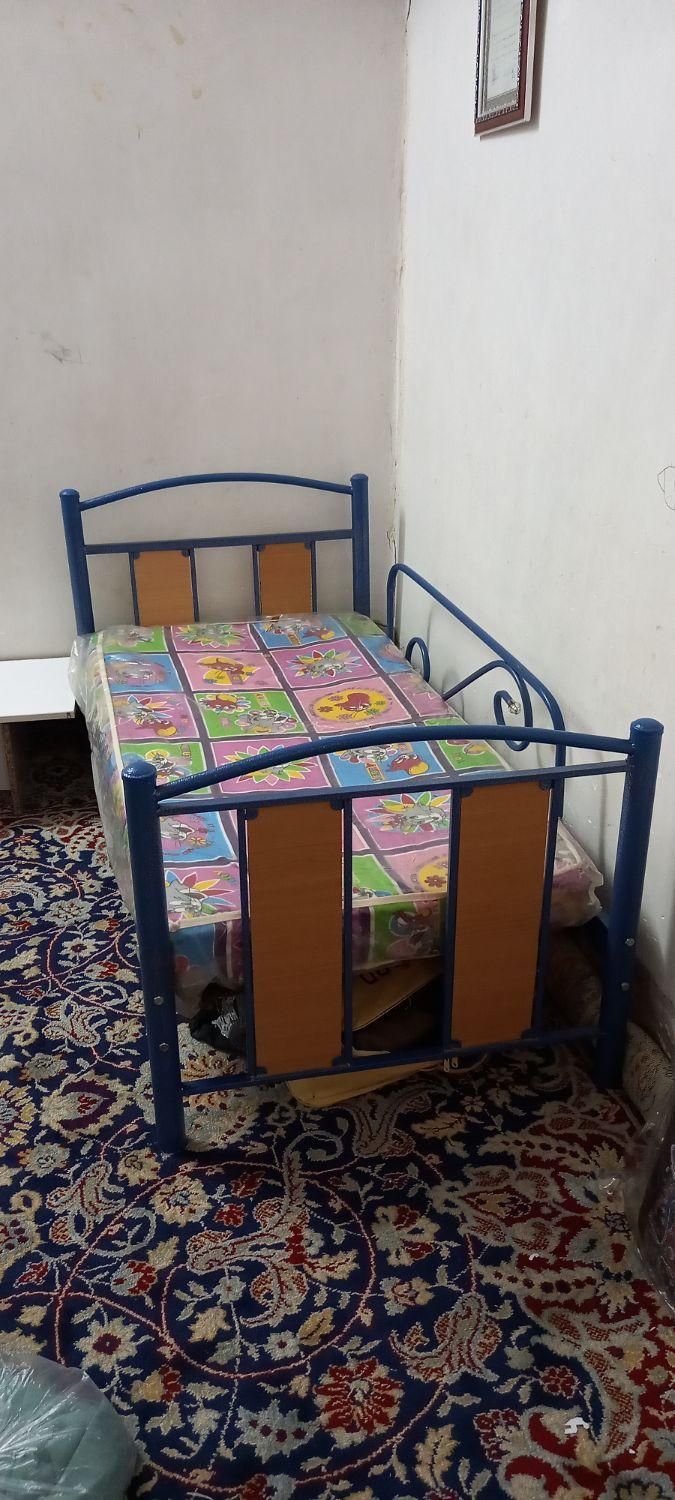 تختخواب فلزی کودک|تخت و سرویس خواب|گتوند, |دیوار