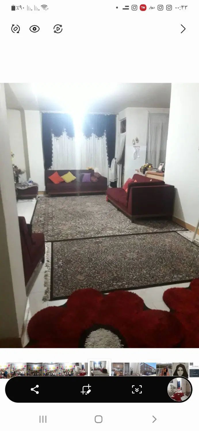 آپارتمان ۶۰ متری یک خواب . دارای آسانسور.  انباری|اجارهٔ آپارتمان|کرج, خرمدشت|دیوار