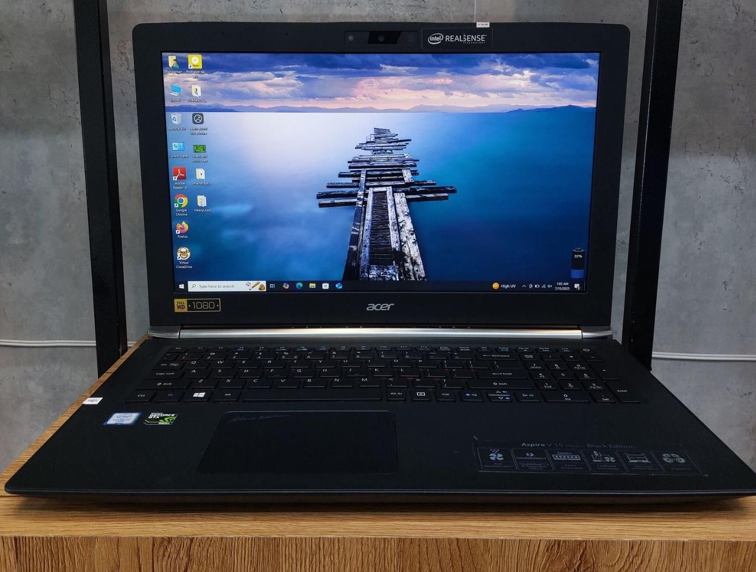 لپ تاپ گیمینگ acer nitro i7 6700HQگرافیک 4گیگ مجزا|رایانه همراه|اصفهان, شیخ طوسی|دیوار