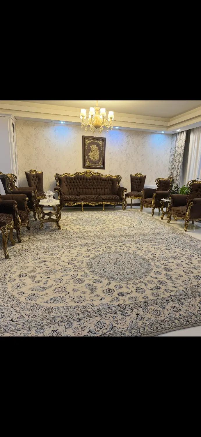 مبل استیل به همراه ناهارخوری در حد نو|مبلمان خانگی و میز عسلی|اصفهان, بهارستان|دیوار
